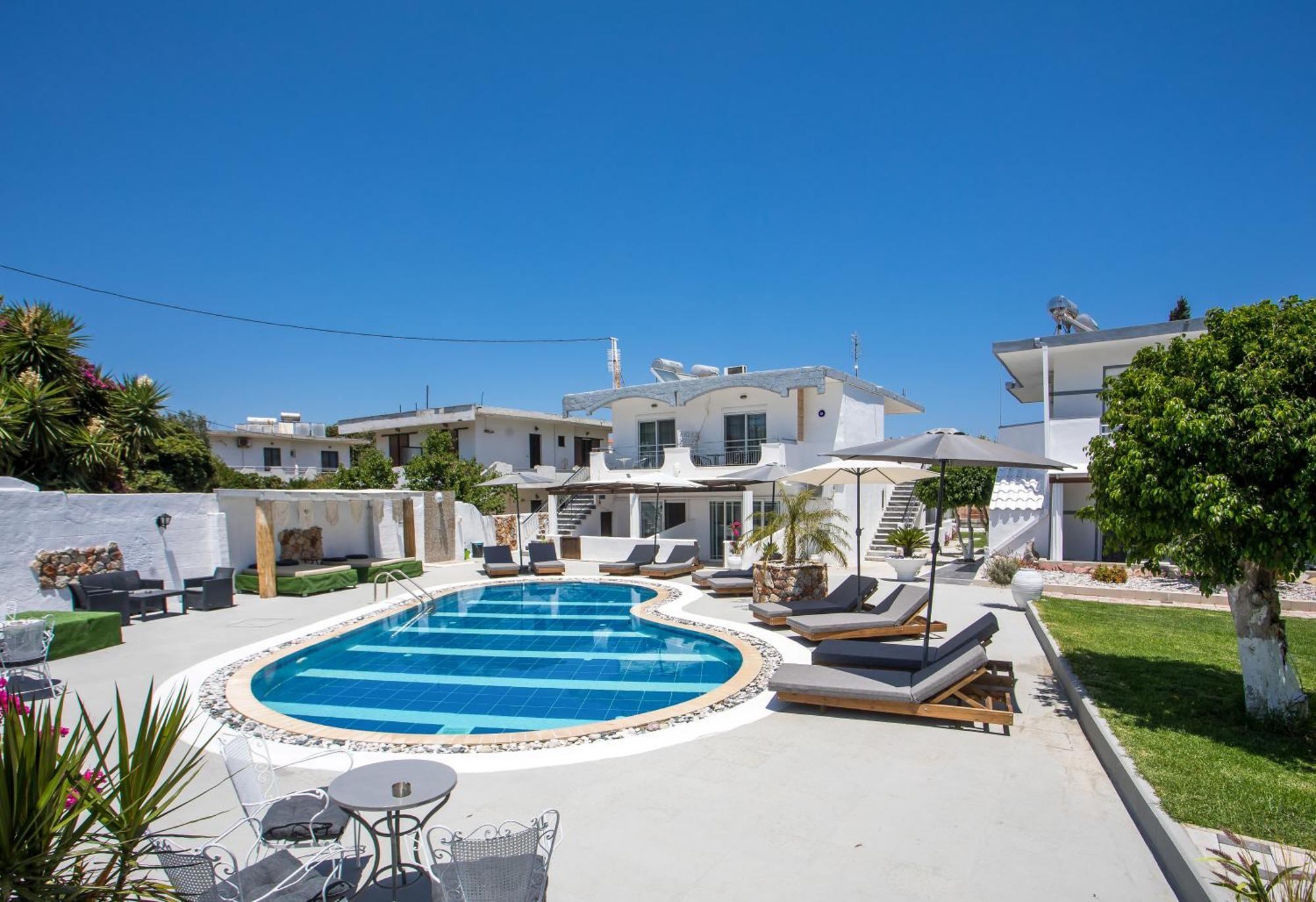 Toula'S Apartments Faliraki Luaran gambar